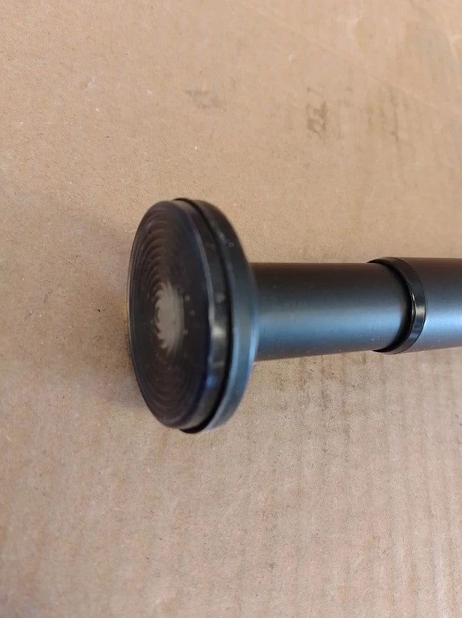 Argos Home 105 194cm Telescopic Shower Rail Black Adjustable Shower Curtain Pole