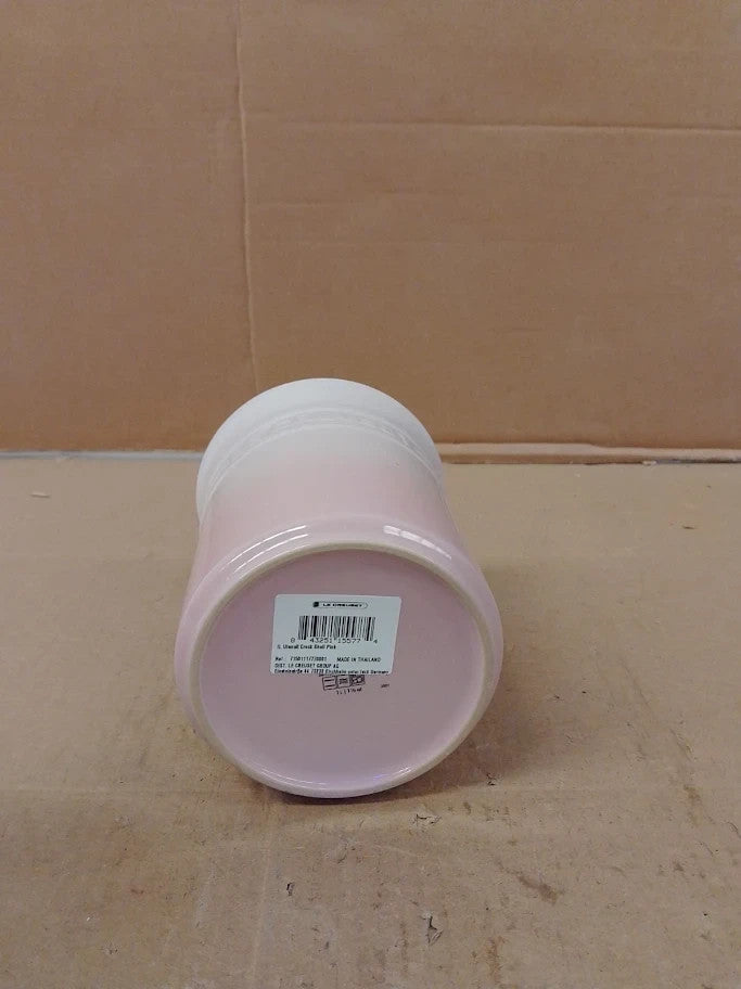 Le Creuset 71501117770001 Stoneware Utensil Jar Pot 1.1Litre Shell Pink