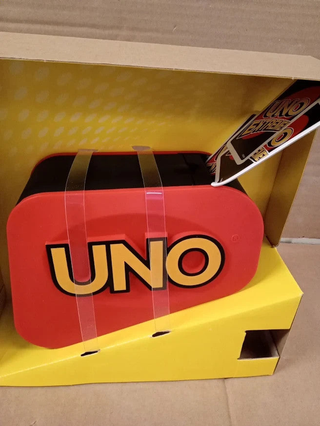 UNO Extreme Card Game Launcher Lights Sounds 112 Family GXY75 Quality Design New