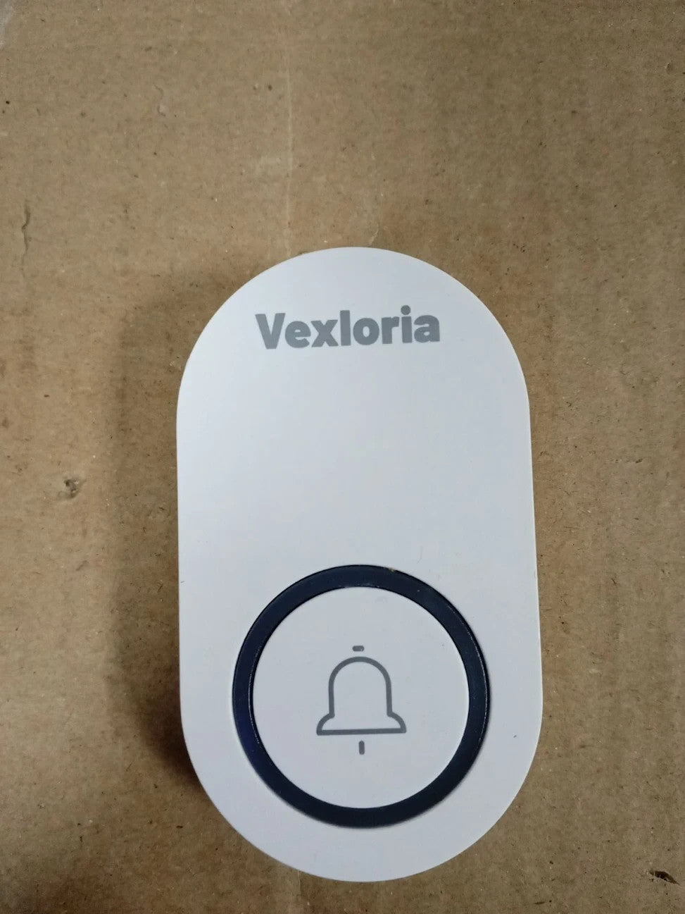 Vexloria Wireless Doorbell Receiver 150m Long Range Battery Operated White New