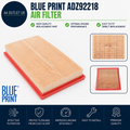 Blue Print ADZ92218 Air Filter 29.7x23.5Wx4.2cm 0835 622 93192885