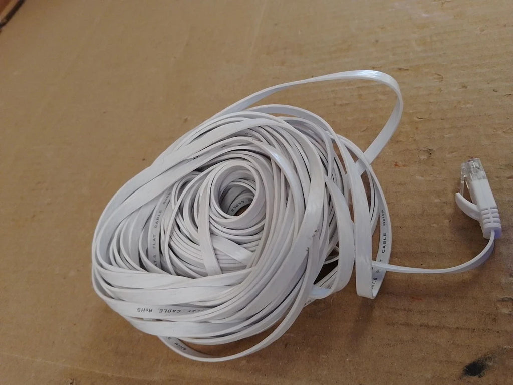 Nixsto 20m Ethernet Cable Cat 6e Cat6 Long Internet Cable Snagless Rj45 New