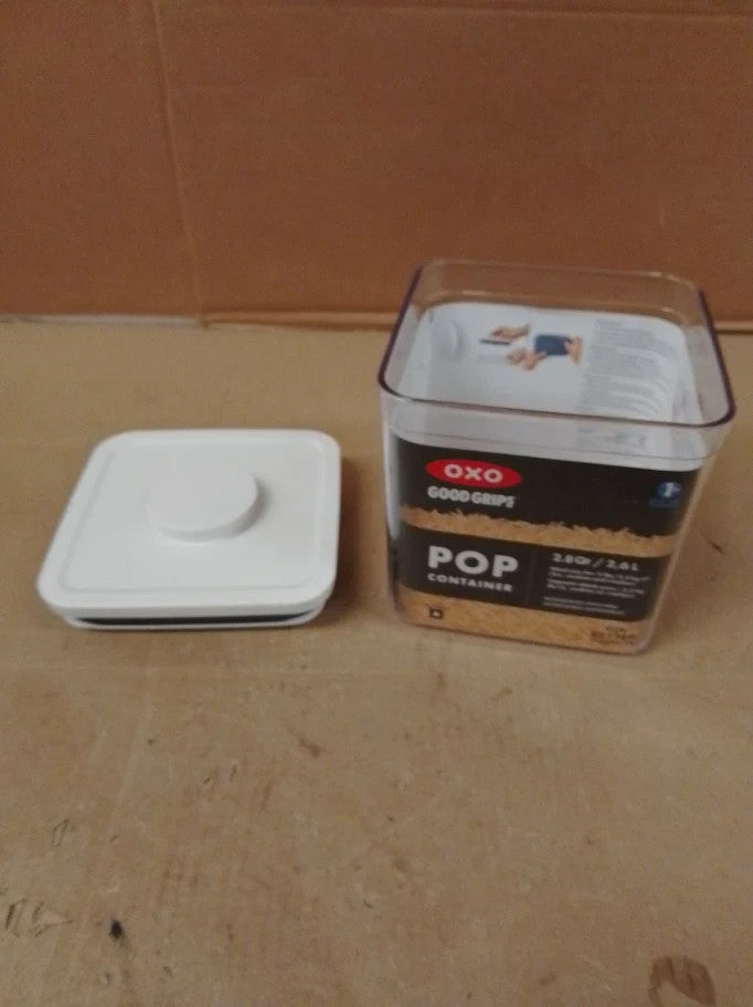 Oxo Good Grips POP Container Big Square Short 2.6L BPA Free Dishwasher Safe