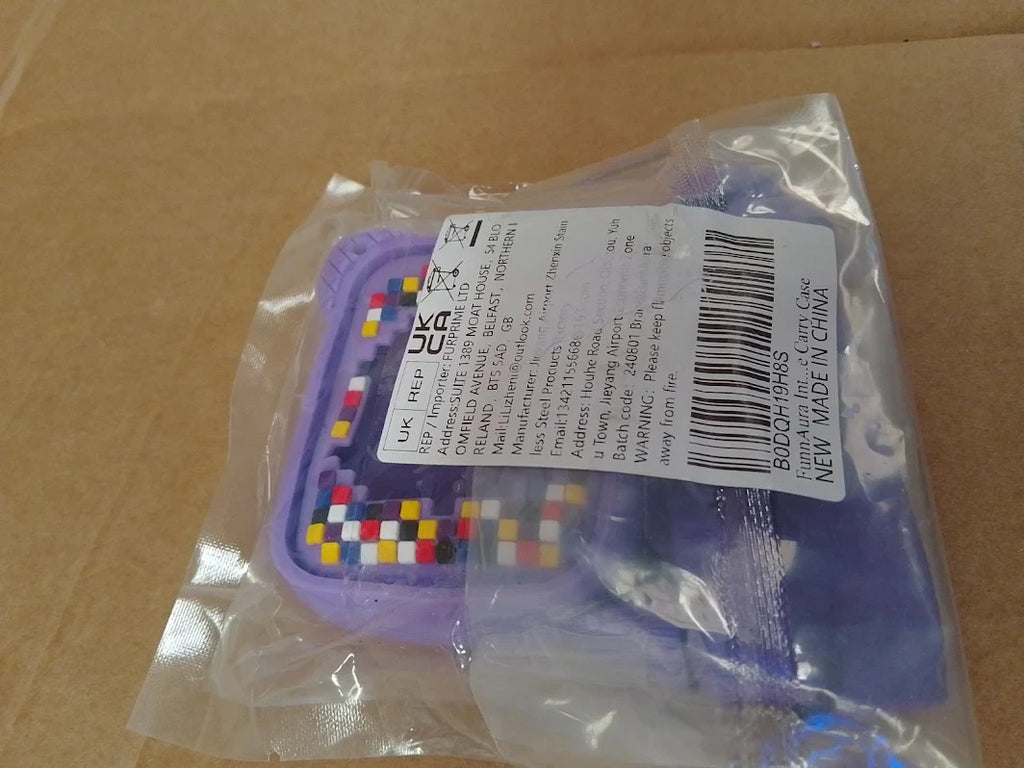 FunnAura Bitzee Digital Pet Case Purple Shockproof Protective Carry Design New