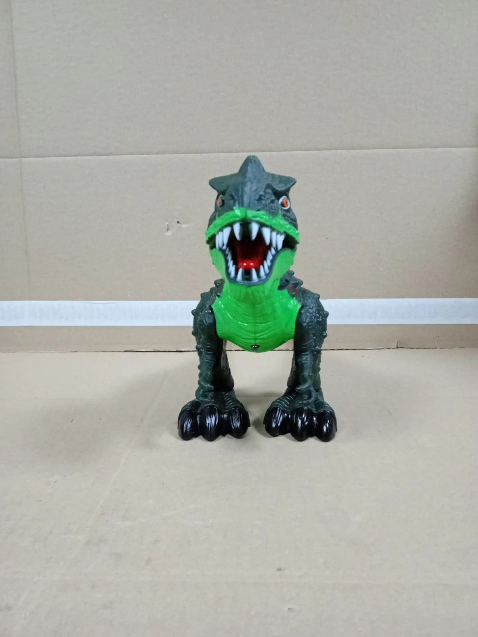 TOEY PLAY Walking T Rex Dinosaurs Toy  Kids Realistic Figure Robot Roaring 3+
