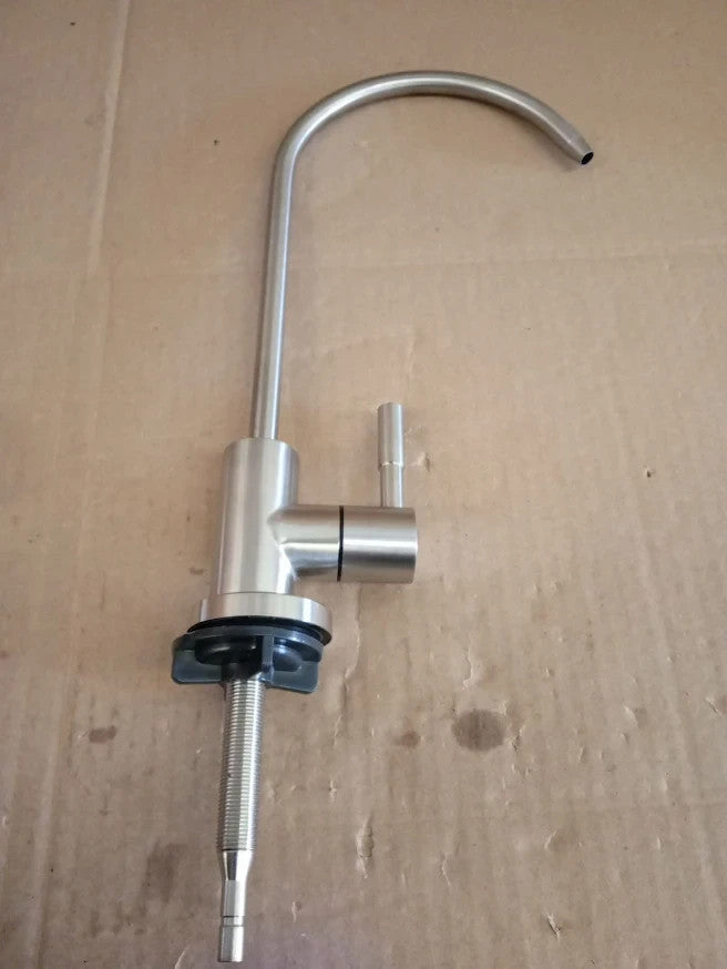 Drinking Water Tap Kitchen Sink Lead Free RO Filter Brushed Nickel Stainless New