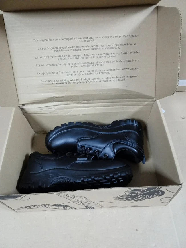 Blackrock Black Ultimate Safety Shoe Steel Toe Cap and Midsole UK 4 EU 37 New