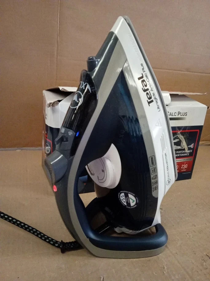 Tefal Ultraglide Plus Steam Iron 2800w 230g/min To 50g/min Continuos Steam New