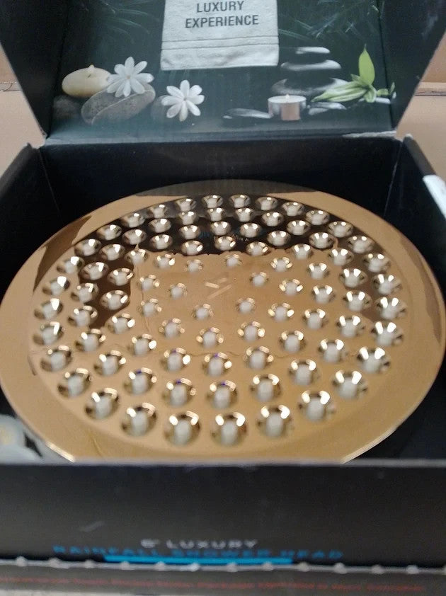 SparkPod Fixed Shower Head High Pressure Rain Luxury Modern Look Easy NoTool New