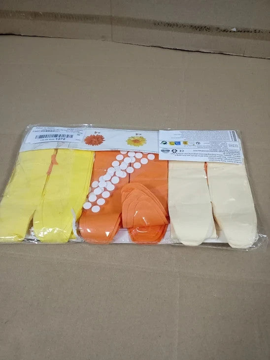 Easy Joy 12pcs Fall Wedding Decorations Autumn Orange Yellow Tissue Paper New