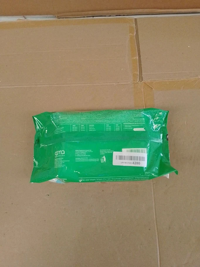 Clinell Universal Cleaning Disinfectant Wipes Surfaces Pack 100 255x175mm New