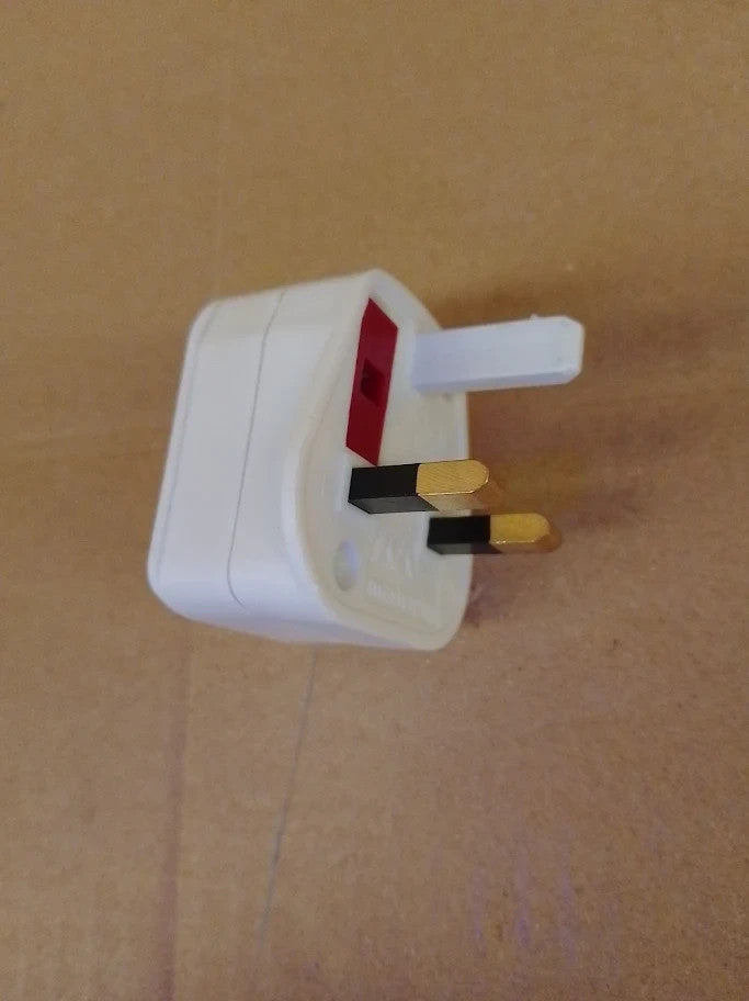 Masterplug Shavingadaptor 01 Electric Shaver Adaptor 50x48x46mm White New