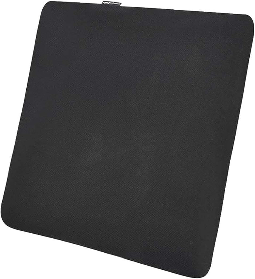 Amazon Basics Square Memory Foam Seat Cushion 37.6x38x3cm Black New