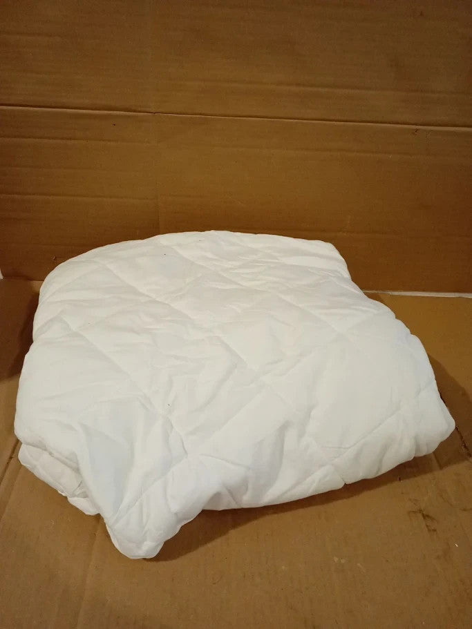 Bare Home Quilted Fitted Mattress Pad Cooling Topper Small Double Size