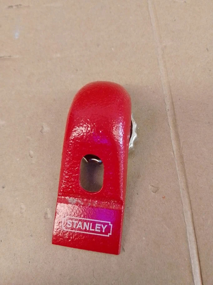 Stanley 120 Manual Block Plane 1120102 Adjustable Black Red