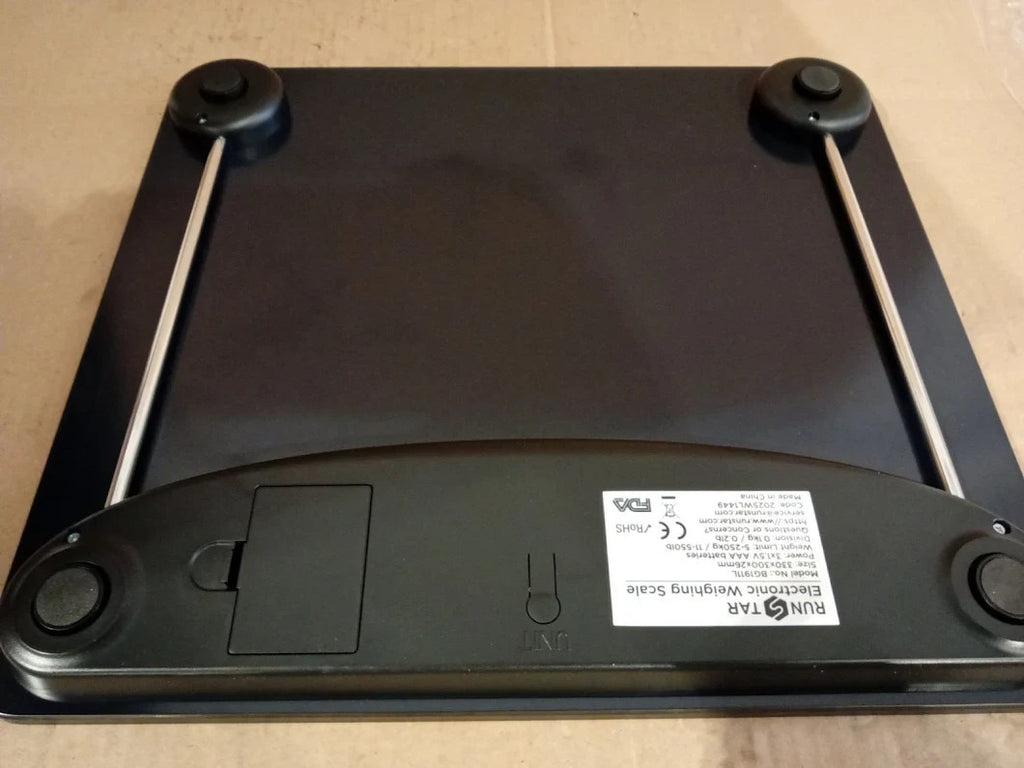 RunSTAR 550lb Bathroom Digital Scale Body Weight High Precision Large LCD New