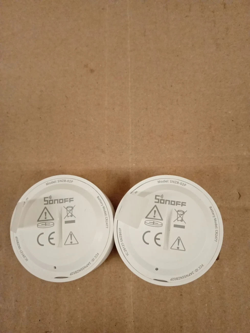 SONOFF 2 Pack SNZB02P Zigbee Temperature Humidity Sensor Alexa Google New
