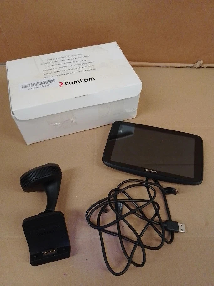 TomTom Car Sat Nav GO Navigator 6in Real Time Traffic Information Speed Cam New