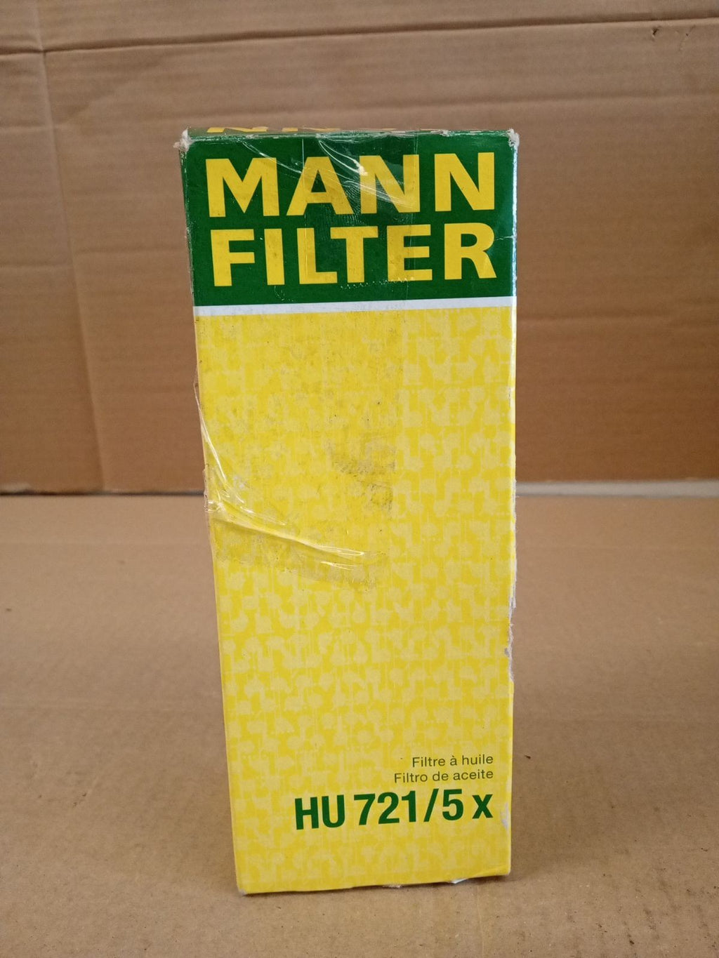 MANN FILTER HU 721/5 Oil Filter CARS + TRANSPORTERS Replacement Part