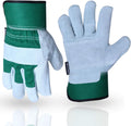 Thorn Proof Work Gloves Heavy Duty Leather Gardening Ladies Women Durable New