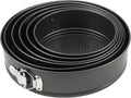 Zeonhei 6 Cups Sizes Round Cake Tins Set Springform Removable Bottom 18-28cm New