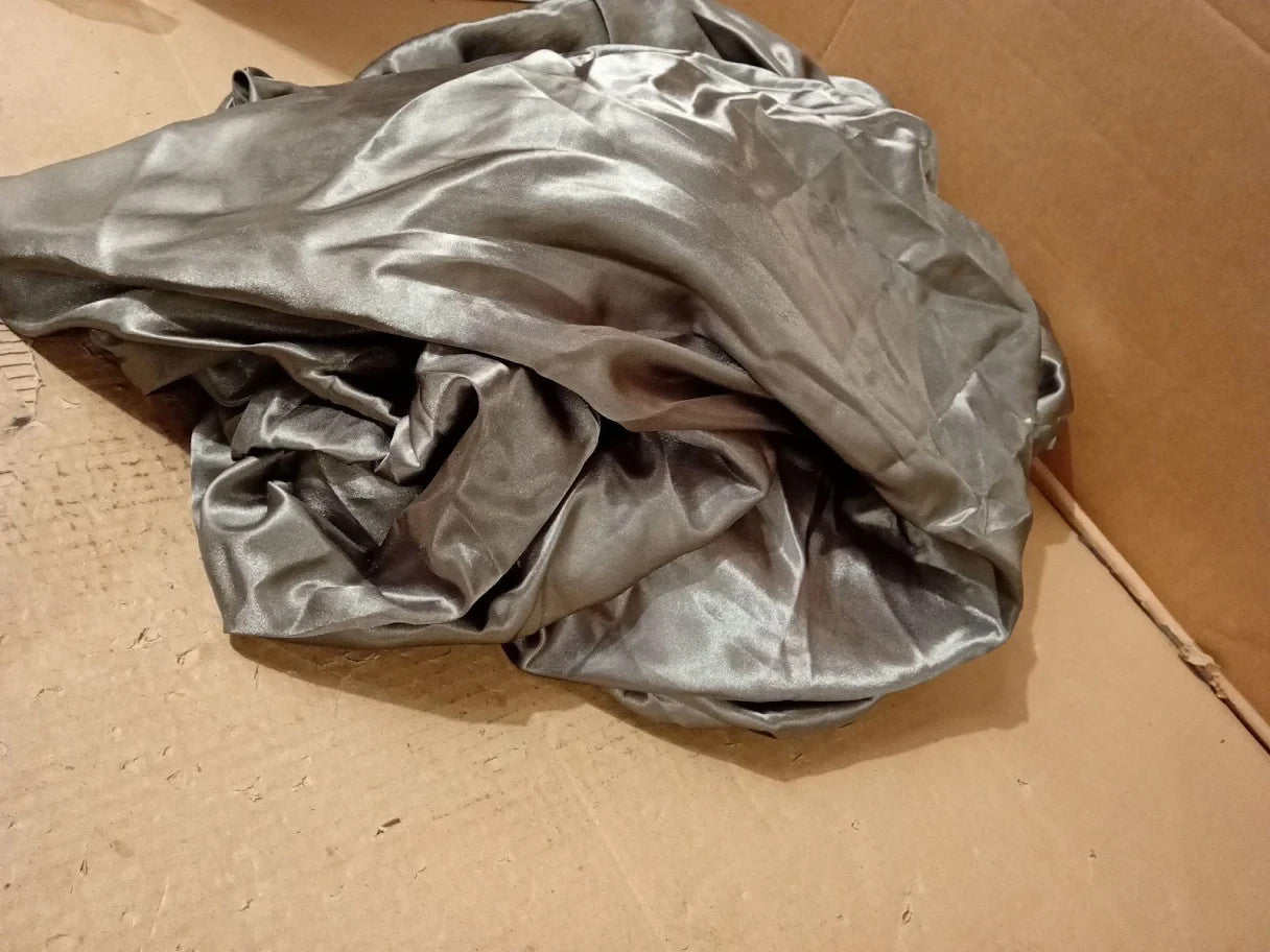 DuShow Satin Fitted Sheet Silky Deep Pocket Bed Sheets Breathable Double New