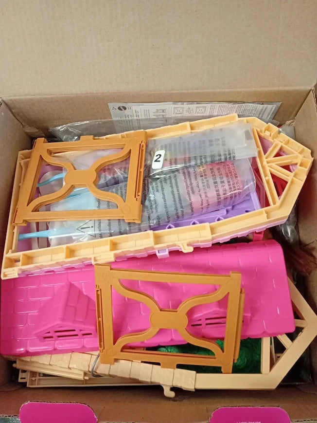 Barbie Toy Stable Playset Doll Horse Accessories Areas Play Inspired JDN43