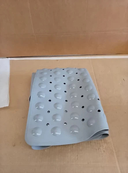 Xiyunte Large Corner Shower Mat Non Slip Anti Mould 70x70cm Anti Mould Grey New