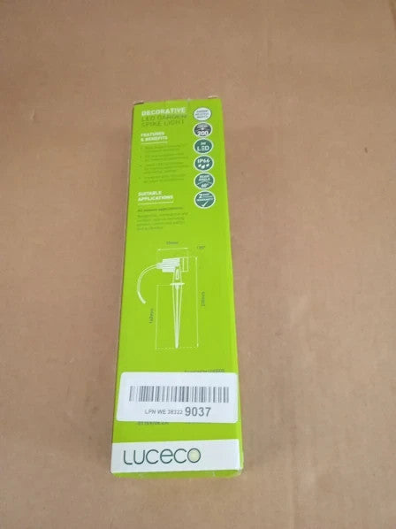 Luceco LED Outdoor Decorative Garden Spike 23.5x16x7.5cm IP66 Rated 3W New