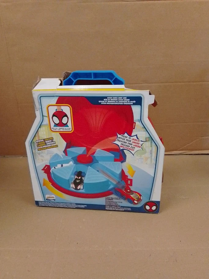 Marvel Spidey His Amazing Friends Action Launch Carry Case 12in Case 3+ New