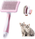 Vinabo Cat Dog Comb Brush Grooming Self Cleaning Slicker Pet Grooming Tool New