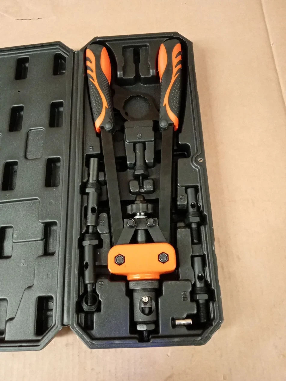 Hardell Rivet Tool Kits Rivet Nut Pliers Set 14in Heavy Duty Hand Rivnut Gun