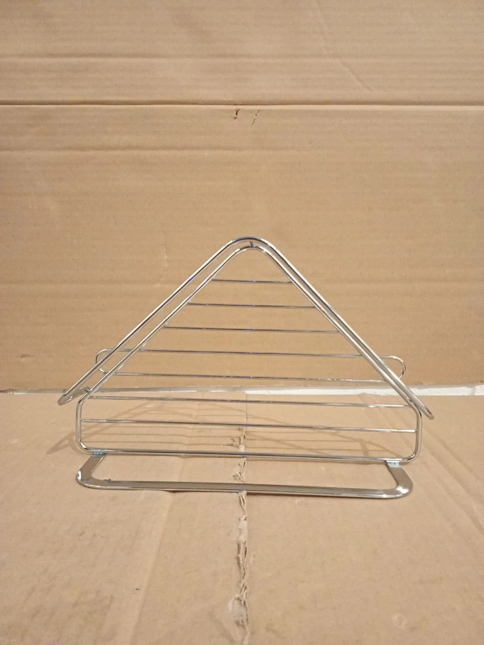 Croydex Stick N Lock Adhesive Corner Shower Caddy No Drill Shelf Bathroom