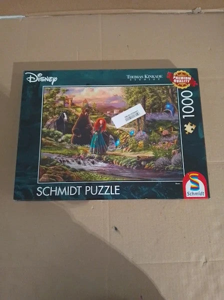 Schmidt Thomas Kinkade Disney Brave 1000pcs Jigsaw Puzzle Durable CB 14+ New