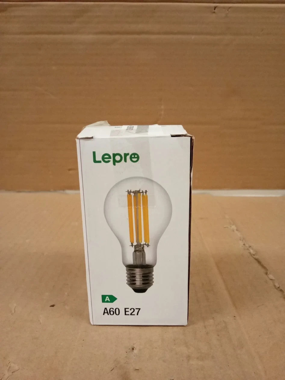 Lepro 1521lm E27 Screw Bulb A Rated 7.2W=100W Warm White 2700K Light Bulb New