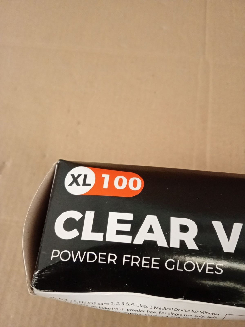 Clear Vinyl Gloves 100 Pieces Disposable XL Chemical Resistant New
