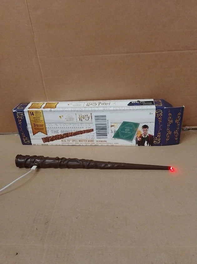 Wow Stuff Hermione Real FX Wand Light Sound Voice Activated Wand 6+ New