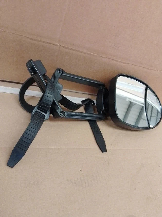 Maypole Deluxe Dual Glass Aero Shaped Extension Towing Mirror Universal Fit New