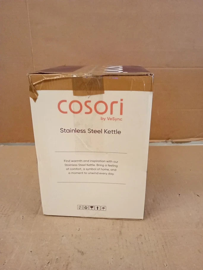 Cosori Kettle Plastic Free Water Contact Kettles Electric Brushed Stainless