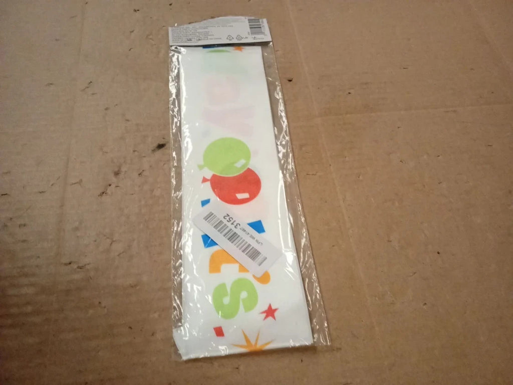 Its My Birthday Multicolor Satin Sash 1Piece Vibrant Eye Catching Design New
