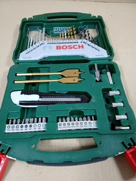 Bosch X Line Titanium Screwdriver Bit Set Wood Masonry Metal Accs Drill New