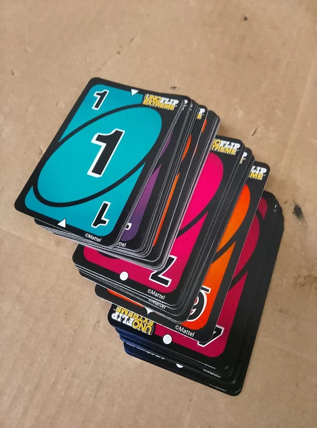 Uno Flip Extreme Card Game Kids Adults Family Extreme JCH61