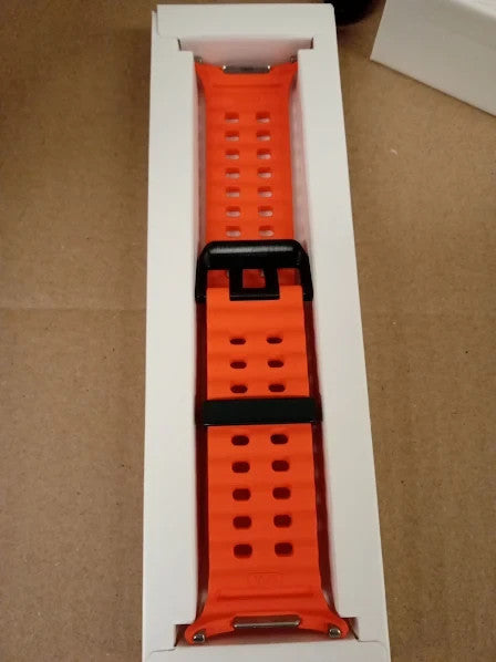 Samsung Galaxy Ultra 2025 AI Smart Watch Marine Band Titanium Case New