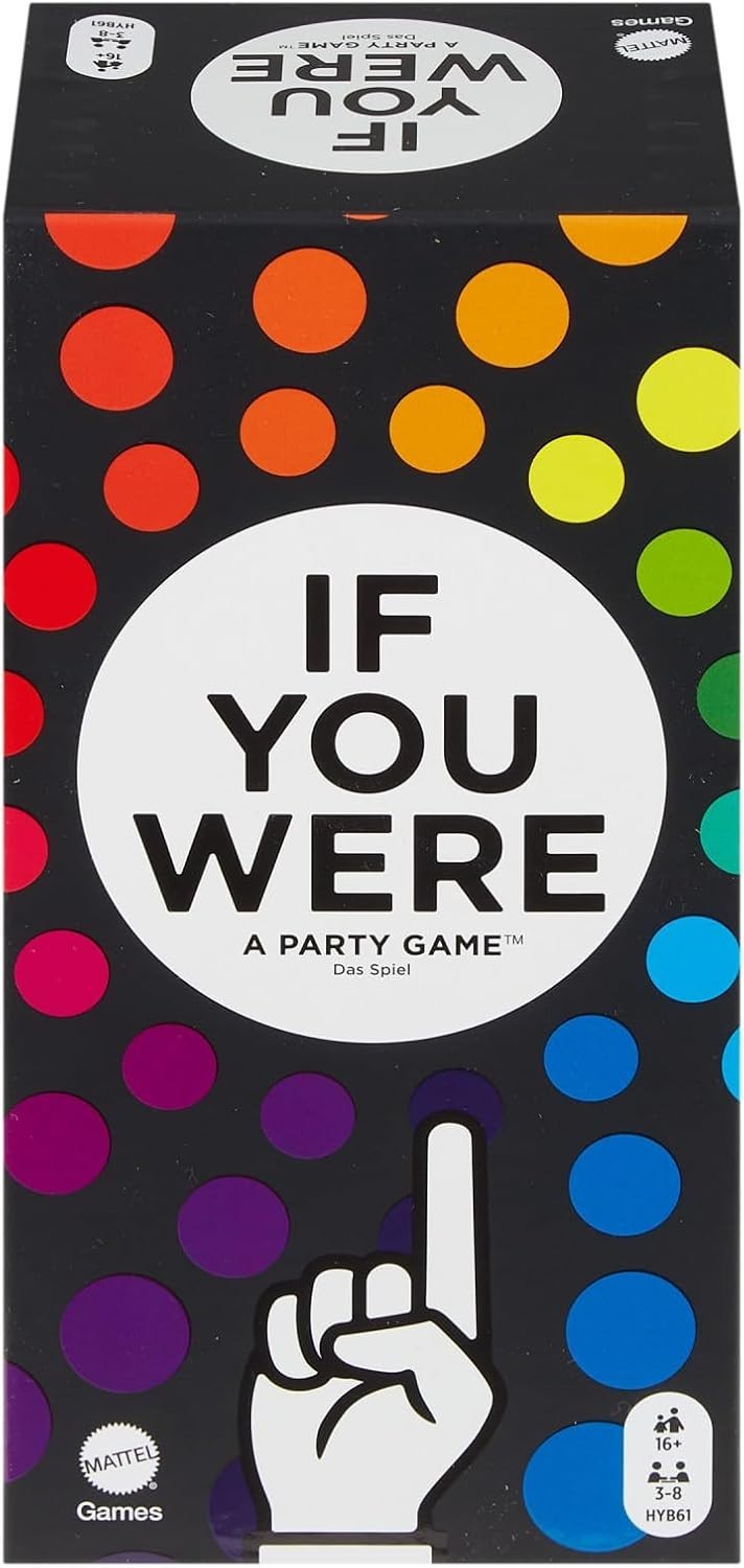 Mattel Games If You Were Party Game Card German Version New