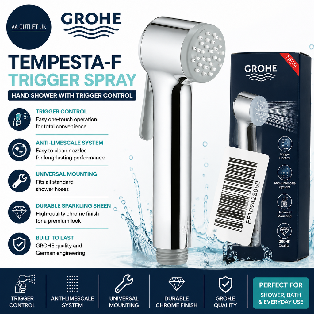 GROHE Tempesta F Trigger Spray Hand Shower Trigger Control 27512001 Universal