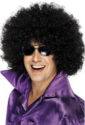 Mega Huge Afro Wig Costume Accessory Black Fancy Dress Premium Quality Design