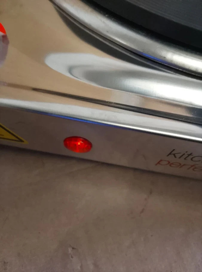 Kitchen Perfected 1500w Single Hotplate Cast Iron Variable Heat Settings