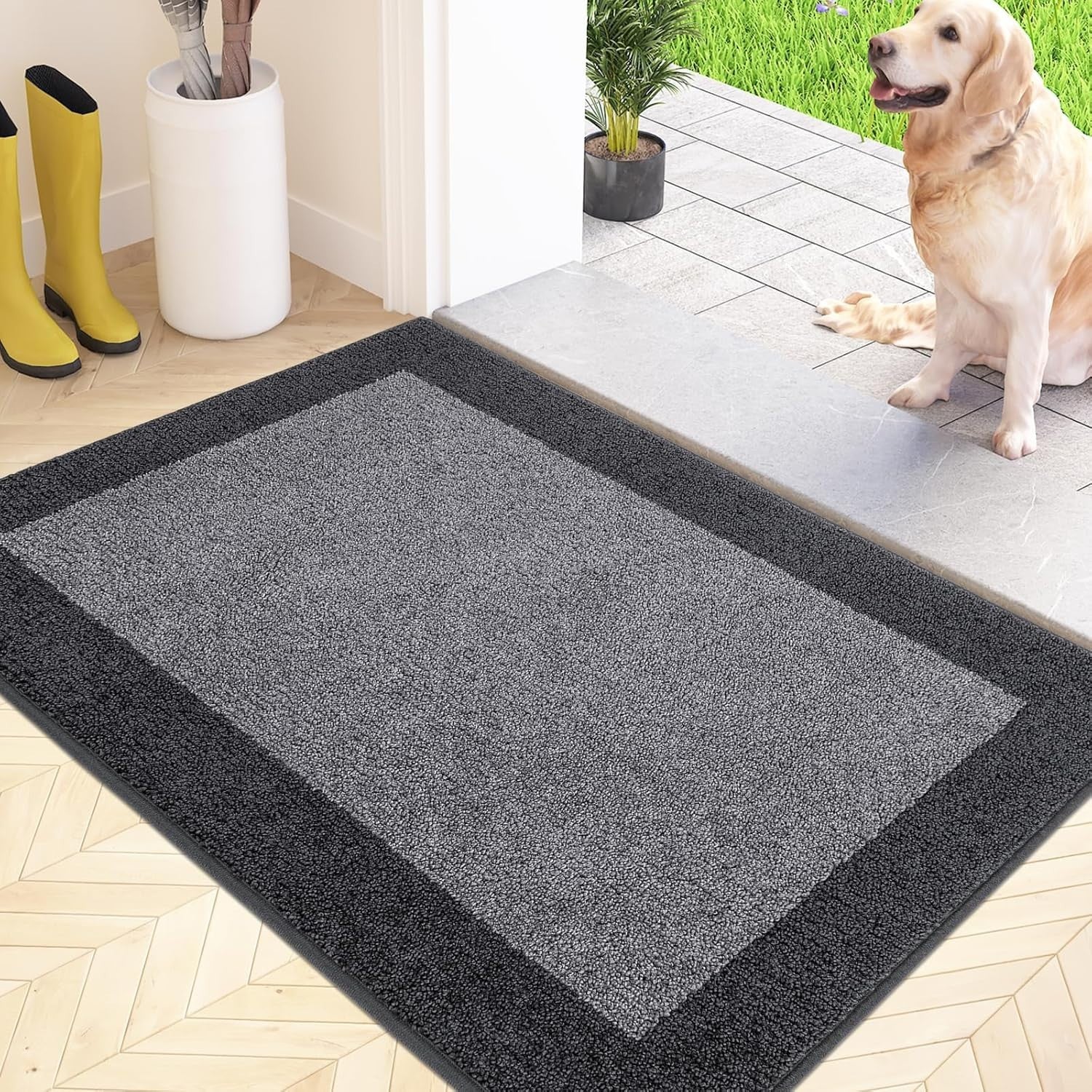 Fcsdetail Dirt Trapper Indoor Door Mat Rug 60x90cm Non Slip Entrance New
