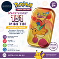 Pokemon TCG Scarlet Violet 151 Mini Tin Dragonite Trading Card Game