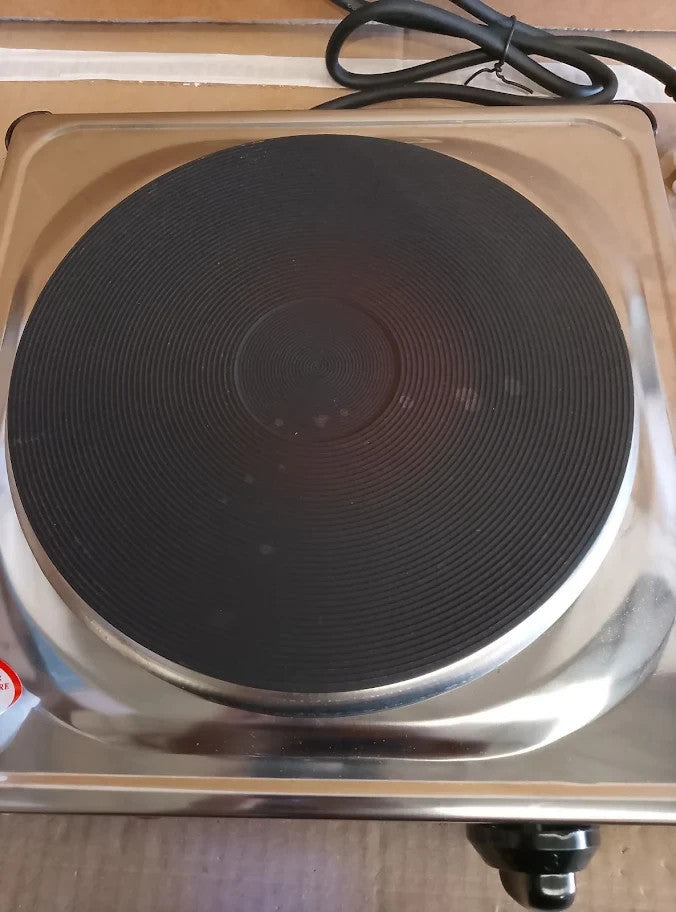 Kitchen Perfected 1500w Single Hotplate Cast Iron Variable Heat Settings